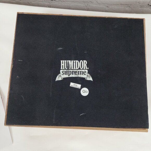 Quality Importers Trading Co Humidor Supreme Brown Wood Cigar Storage Box - Picture 9 of 9